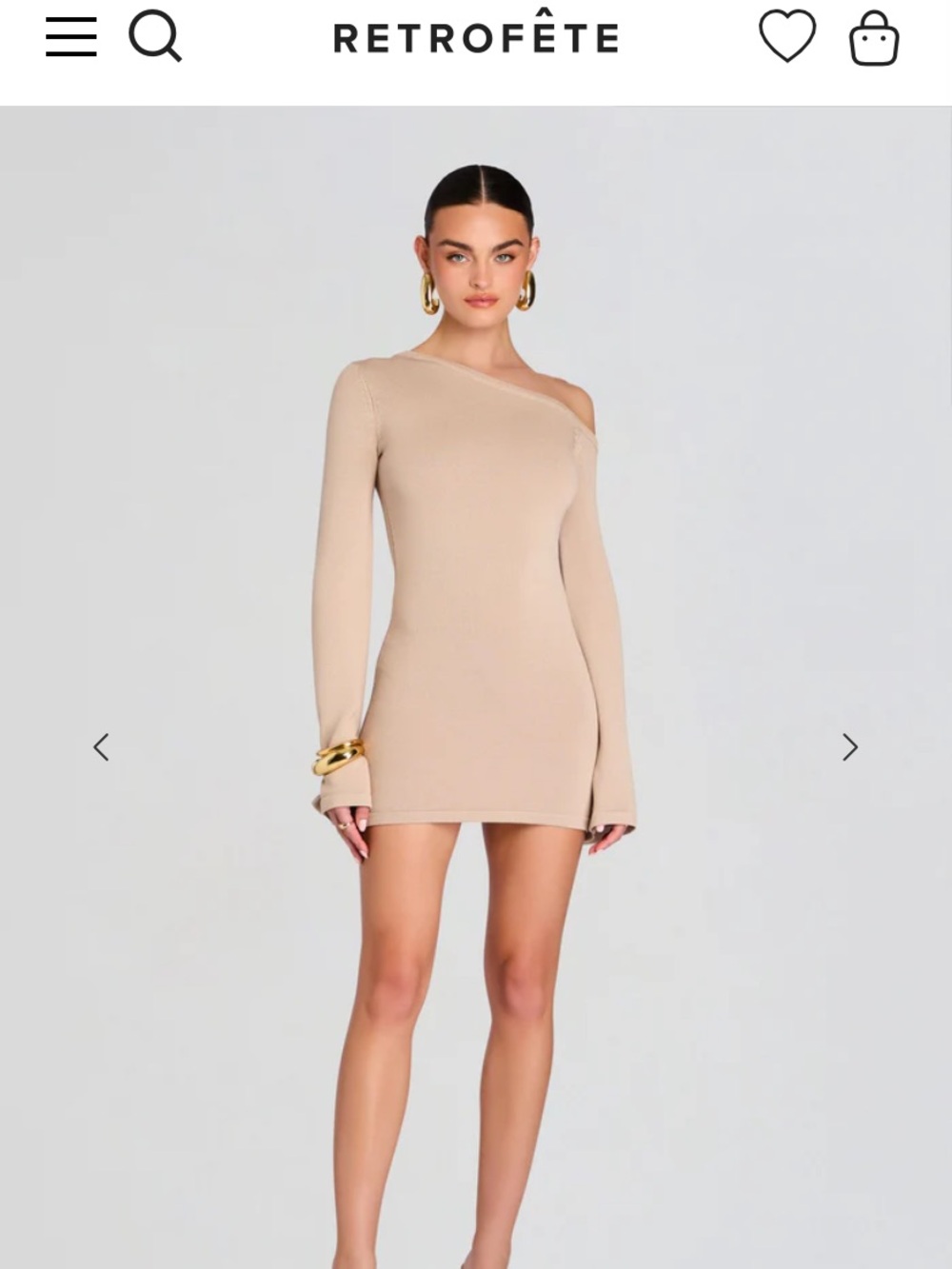 Seroya Koa Knit Mini Dress